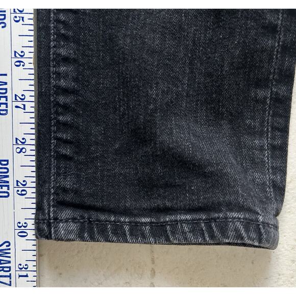 Abercrombie & Fitch Men's Size 30x32 Athletic Skinny Stretch Jeans Black Denim - Picture 8 of 8